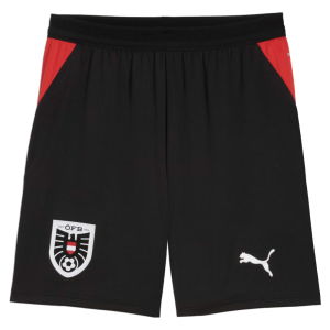 2026-2027 Austria Home Shorts (Black)
