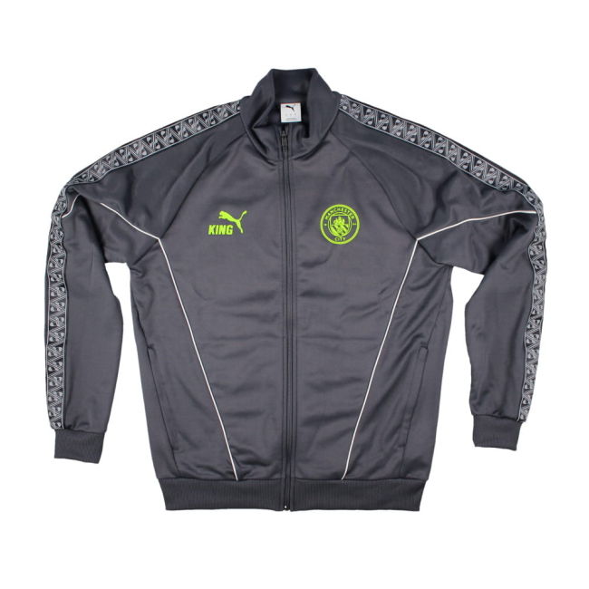 2025-2026 Man City KING Anthem Jacket (Grey)