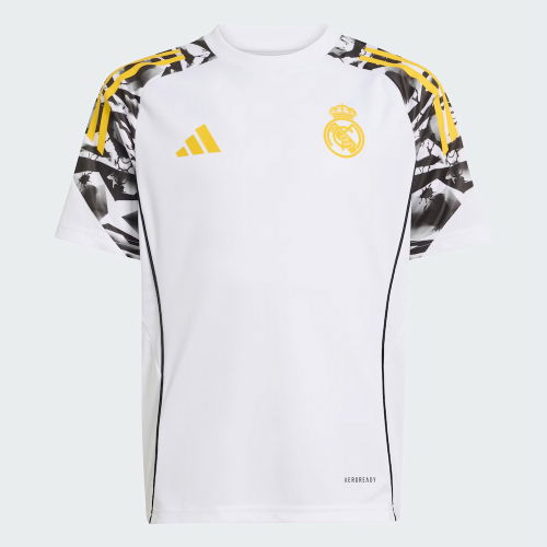 2025-2026 Real Madrid Marvel Avengers Training Shirt (White) - Kids