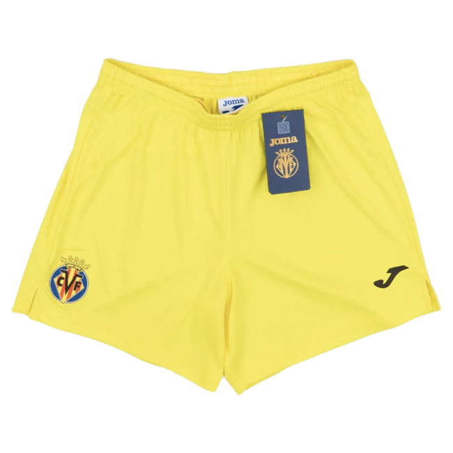 2022-2023 Villarreal Home Shorts (Yellow) - Kids