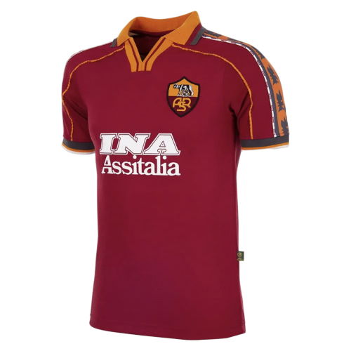 1998-1999 Roma Home Retro Football Shirt