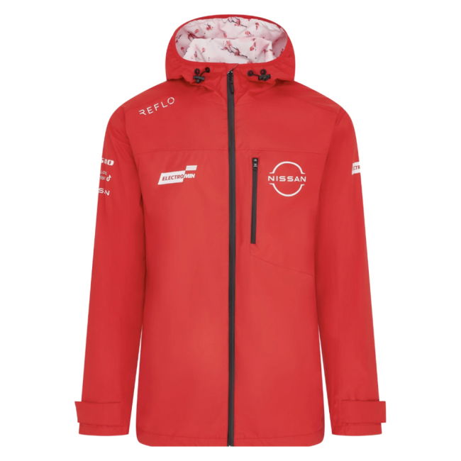 2026 Nissan Formula E Rain Jacket (Red)