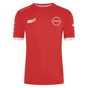 2026 Nissan Formula E Replica T-Shirt (Red)