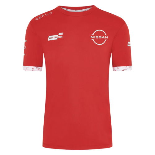 2026 Nissan Formula E Replica T-Shirt (Red)