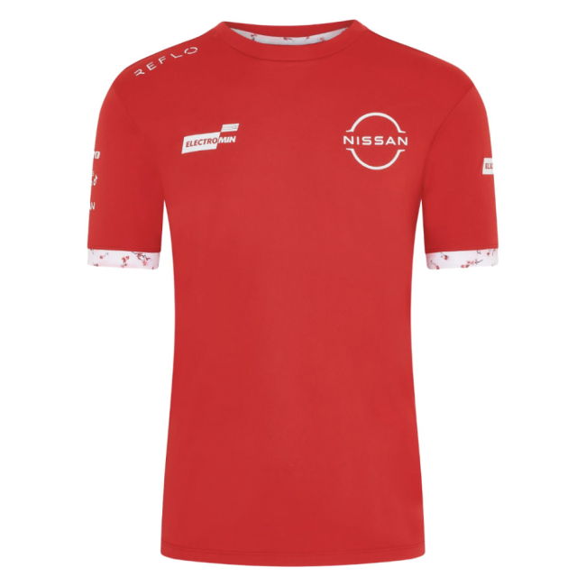 2026 Nissan Formula E Replica T-Shirt (Red)