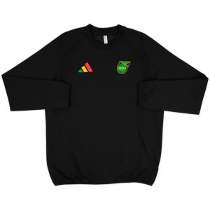 2026-2027 Jamaica Tiro Travel Crew Sweat (Black)