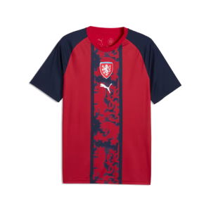 2026-2027 Czech Republic Warm Up Jersey (Dark Cherry)