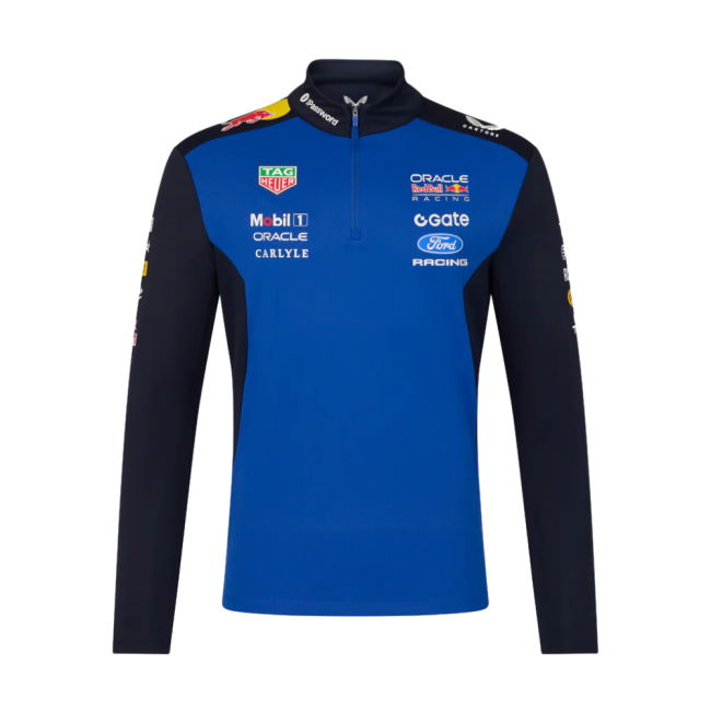 2026 Red Bull Racing Quarter Zip Midlayer (Night Sky/Surf The Web)