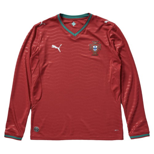 2026-2027 Portugal Long Sleeves Home Shirt