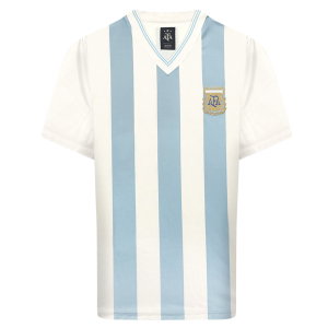 Argentina 1990 World Cup Finals No 10 Retro Shirt