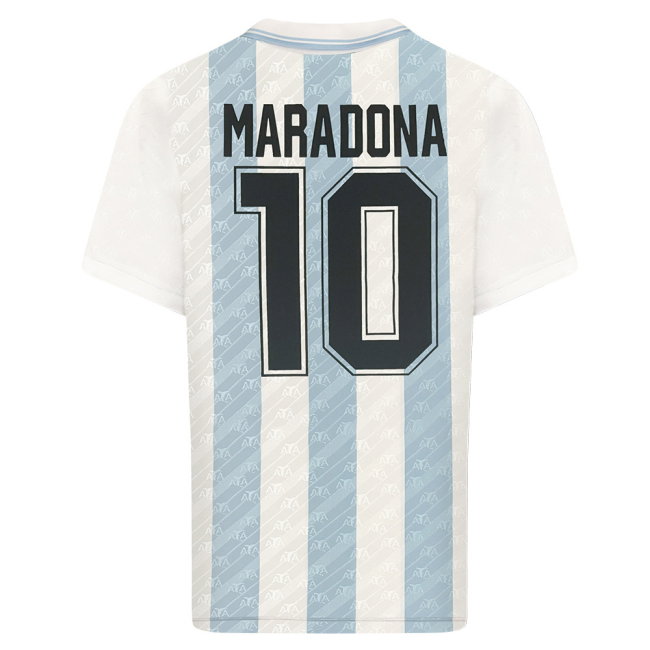 1994 Argentina World Cup Home Shirt (Maradona 10)