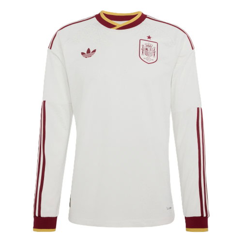 2026-2027 Spain Authentic Long Sleeves Away Shirt