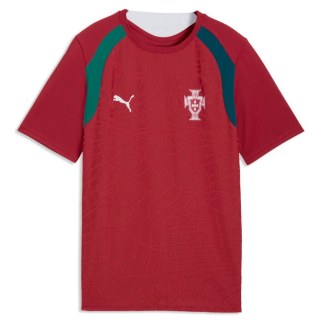 2026-2027 Portugal Training Jersey (Red) - Kids