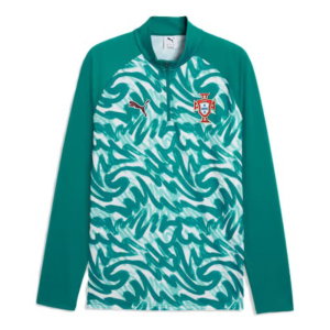2026-2027 Portugal Warm Up 1/4 Zip Top (Green)