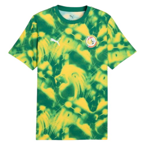 2026-2027 Senegal FtblCulture Tee AOP (Green)