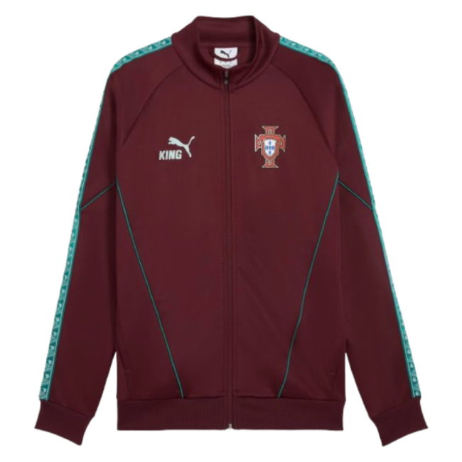 2026-2027 Portugal KING Anthem Jacket (Ruby)