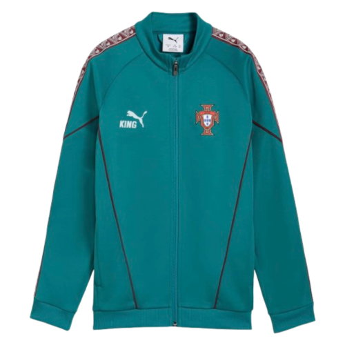 2026-2027 Portugal KING Anthem Jacket (Green) - Kids