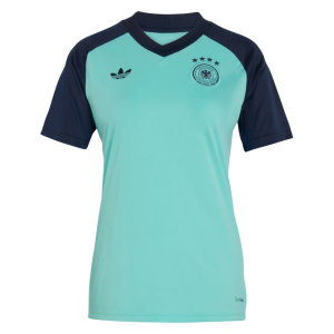 2026-2027 Germany Away Pre-Match Shirt (Flash Aqua) - Womens