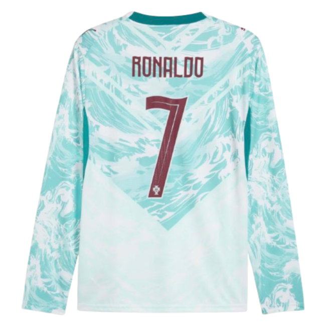 2026-2027 Portugal Long Sleeves RONALDO Away Shirt