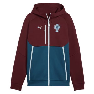 2026-2027 Portugal PumaTECH FZ Hoody (Ruby)