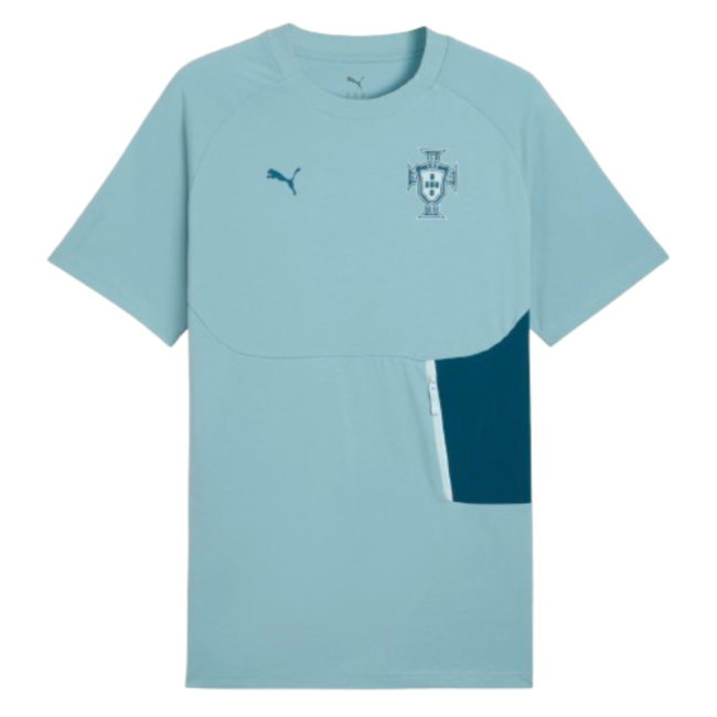 2026-2027 Portugal PumaTECH Pocket Tee (Seaform)