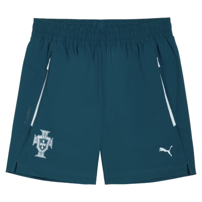 2026-2027 Portugal PumaTECH Relaxed Woven Short (Ocean Tropic)