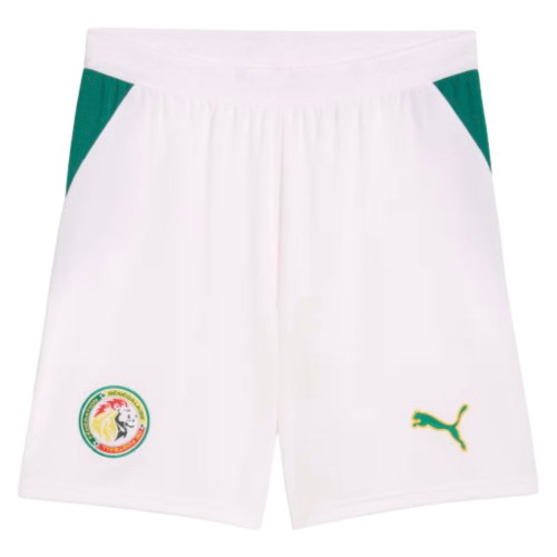 2026-2027 Senegal Home Shorts (White)