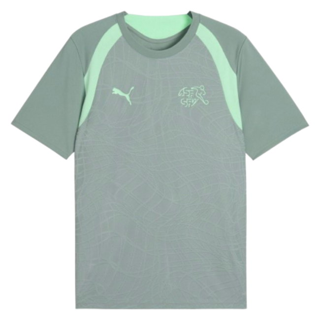 2026-2027 Switzerland Training Jersey (Green Moon)