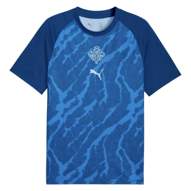 2026-2027 Iceland Warm Up Jersey (Royal)