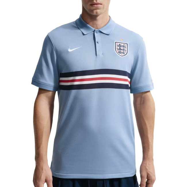 2026-2027 England The Nike Football Polo Shirt (Work Blue)