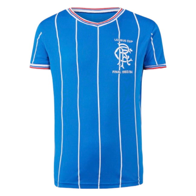 1983-1984 Rangers League Cup Final Home Shirt - Kids