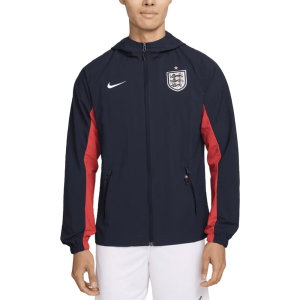 2026-2027 England All-Weather AWF Woven Jacket (Obsidian)