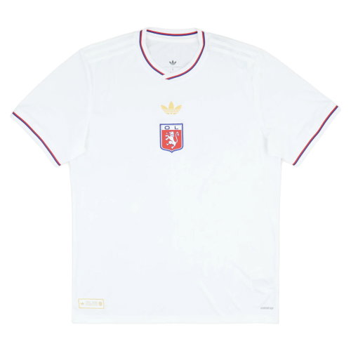 2025-2026 Olympique Lyon 75th Anniversary Shirt