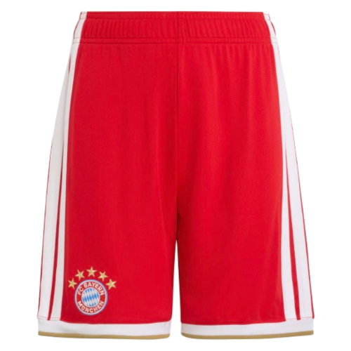 2026-2027 Bayern Munich Home Shorts (Red) - Kids