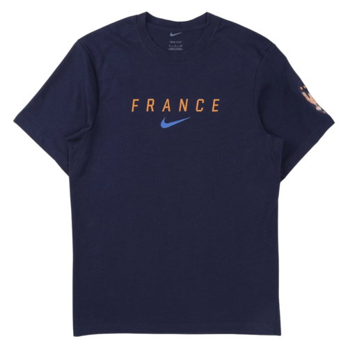 2026-2027 France Primary T-Shirt (Blackened Blue)