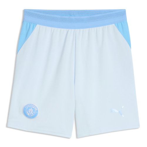 2026-2027 Man City Home Shorts (Icy Blue) - Kids