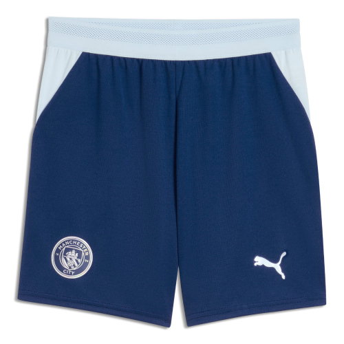 2026-2027 Man City Home Change Shorts (Blue Jewel) - Kids
