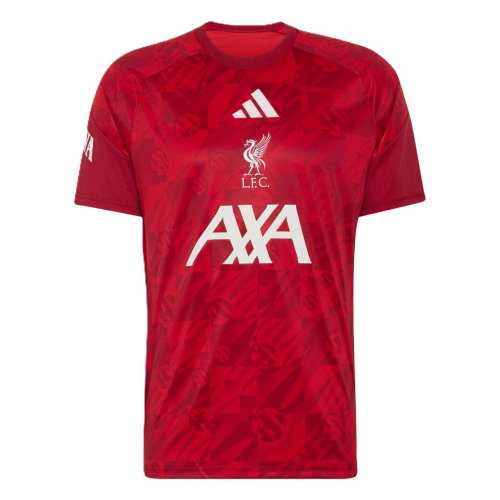 2026-2027 Liverpool Pre-Match Warm Up Shirt (Active Maroon)