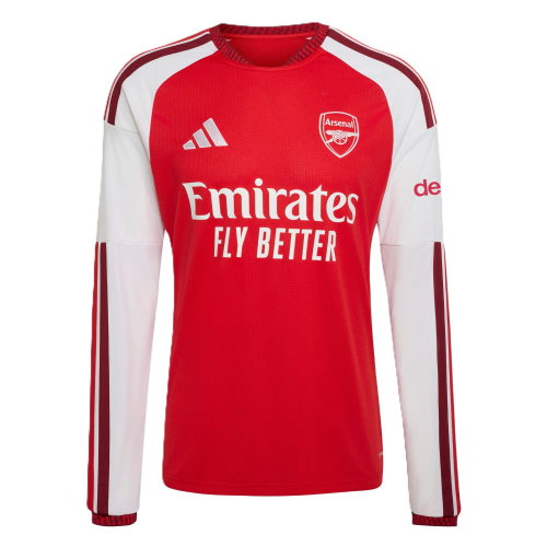 2026-2027 Arsenal Long Sleeve Home Shirt