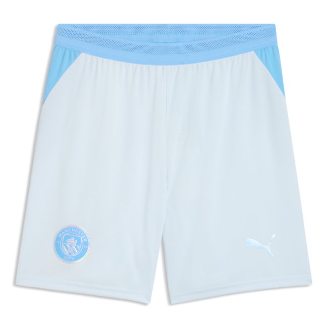 2026-2027 Man City Home Shorts (Icy Blue)
