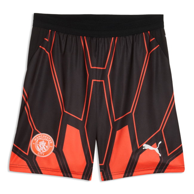 2026-2027 Man City Home Goalkeeper Shorts (Red)