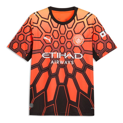 2026-2027 Man City Goalkeeper Shirt (Orange)