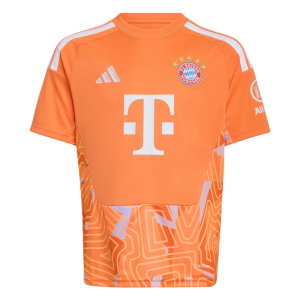 2026-2027 Bayern Munich Home Goalkeeper Shirt (Orange) - Kids