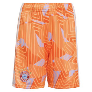 2026-2027 Bayern Munich Home Goalkeeper Shorts (Orange) - Kids