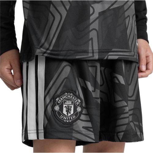2026-2027 Man Utd Home Goalkeeper Shorts (Black) - Kids