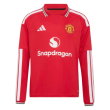 2026-2027 Man Utd Long Sleeve Home Shirt (Kids)