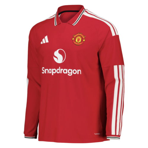 2026-2027 Man Utd Authentic Long Sleeve Home Shirt