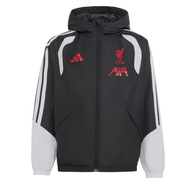 2026-2027 Liverpool Allweather Jacket (Black) - Kids