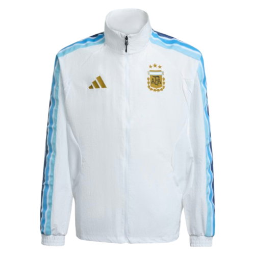2026-2027 Argentina Anthem Jacket (White) - Kids