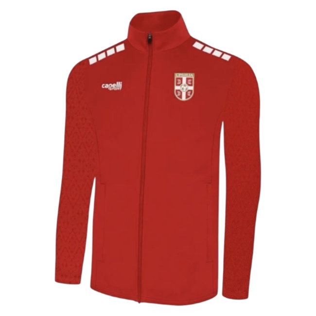 2025-2026 Serbia Anthem Jacket (Red)